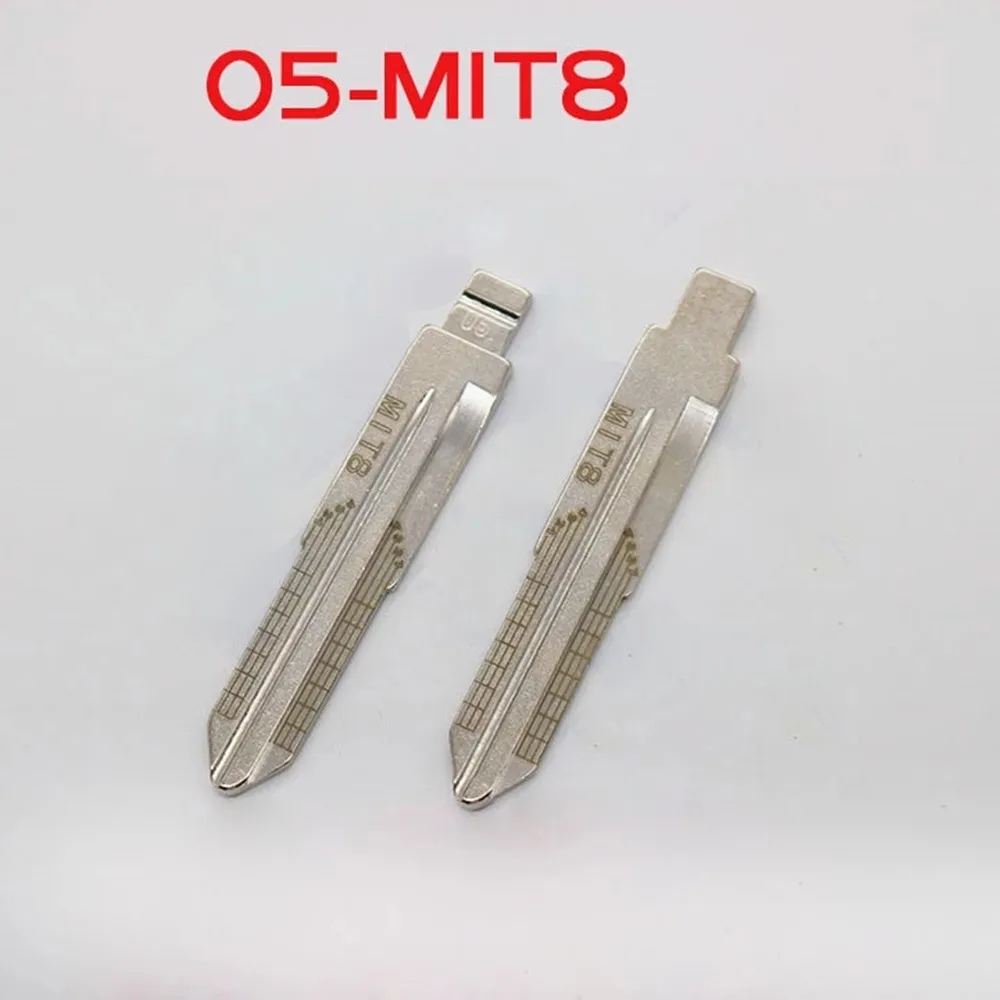 5PCS Lishi MIT8 #05 Engraved Line Key Blade Scale Shearing Teeth Cutting Key Blank Clipper Key Blade For Suzuki TOYOTA Chevrolet