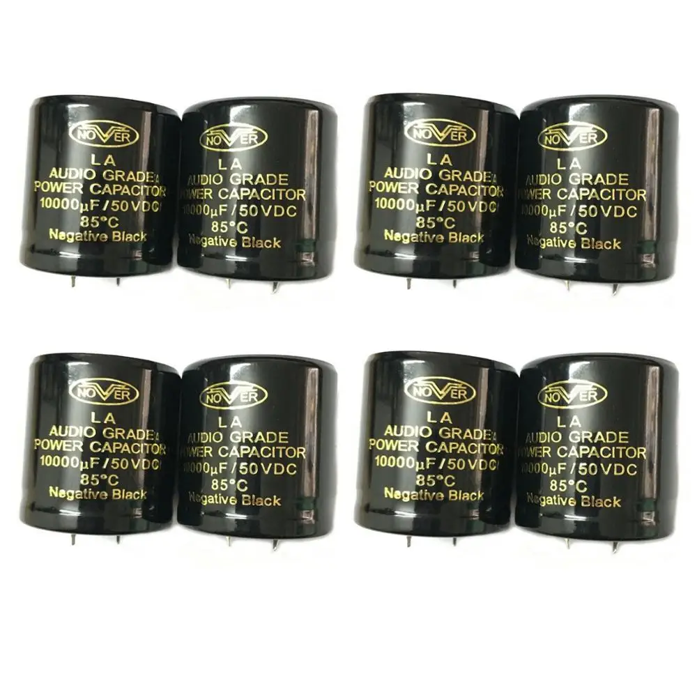 

8pcs Original 10000UF 50V 30x45mm DIY Audio Capacitor 85 Degrees Grade Power Cap