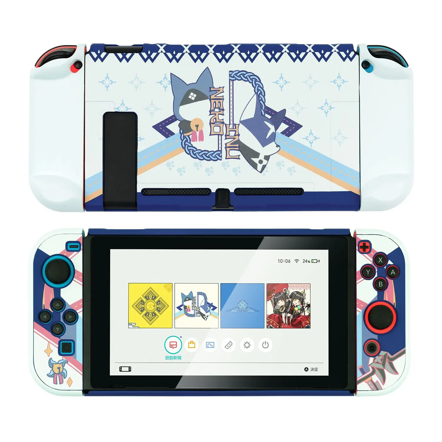 Жесткий защитный чехол для консоли Nintendo Switch NS Joy-con с кристаллами | Электроника
