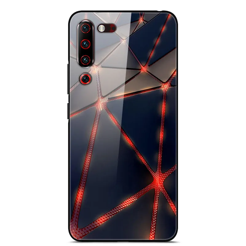 Для lenovo Z5S чехол L78071 закаленное стекло задняя крышка Твердый чехол для телефона для lenovo Z6 Pro Чехол L78051 Z6Pro Z 6 Pro Мягкий бампер - Цвет: as photo 34