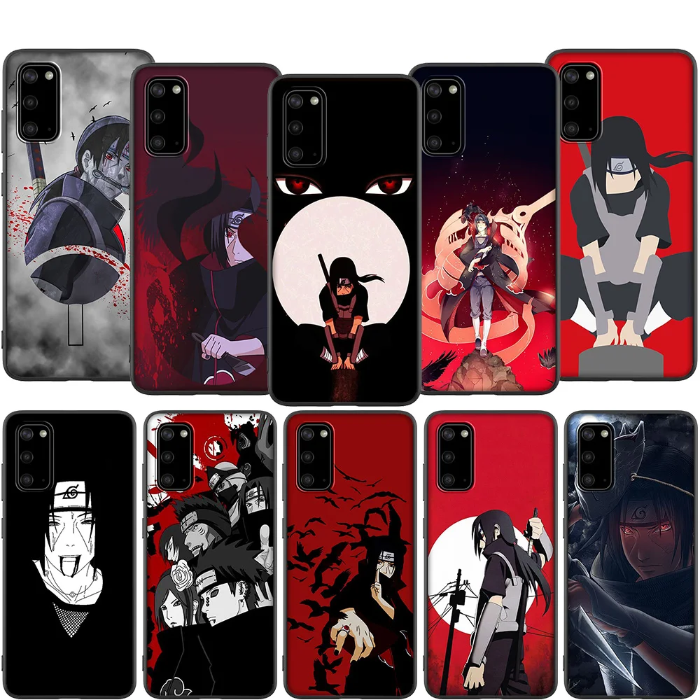 Мягкий арт-чехол Lavaza Naruto Itachi Uchiha для Samsung Note A3 A5 A6 A7 A8 A9 A10s A20s A30s A40s A50s 10 A70 8 9 J6 Plus |
