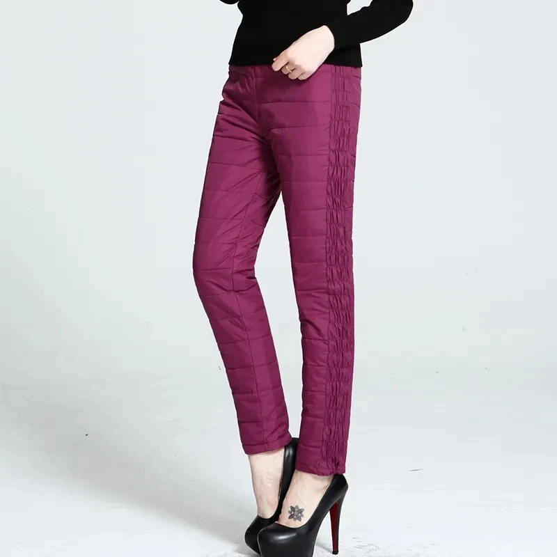 

Mom Down Cotton Pants Autumn Winter Fashion Slim Warm Trousers Outdoor Casual Baggy Streetwear Pants Harajuku Vintage Resilience