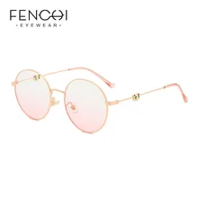 Панда узор прозрачный розовый голубой светильник блокирующая оправа для очков женская прозрачная компьютерная Золотая оправа очки Oculos Feminino