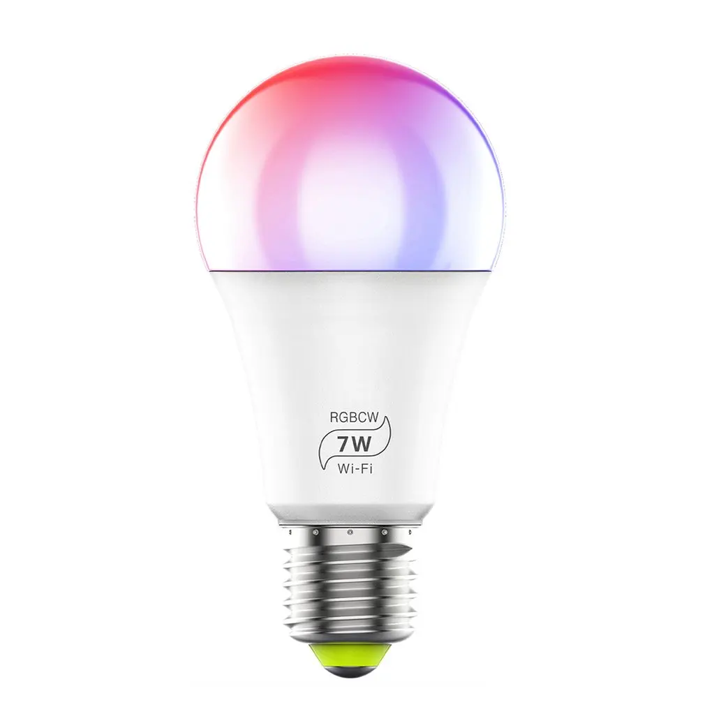 Creative Multifunction Home Wifi Smart Light Bulb Smart Speech Bulb Light E27 Screw Intelligent Bulb 4.5W/7W IP20