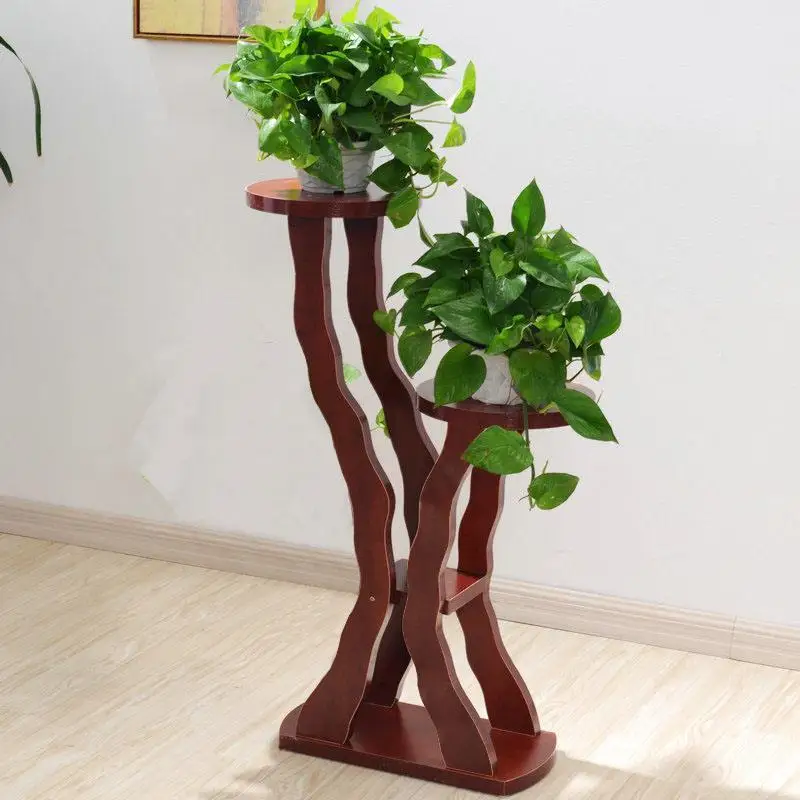 Садовые деревянные полки для Estante Para Plantas Etagere Plante Rak Bunga полки Stojak Na Kwiaty стойки открытый цветок завод Стенд - Цвет: MODEL G