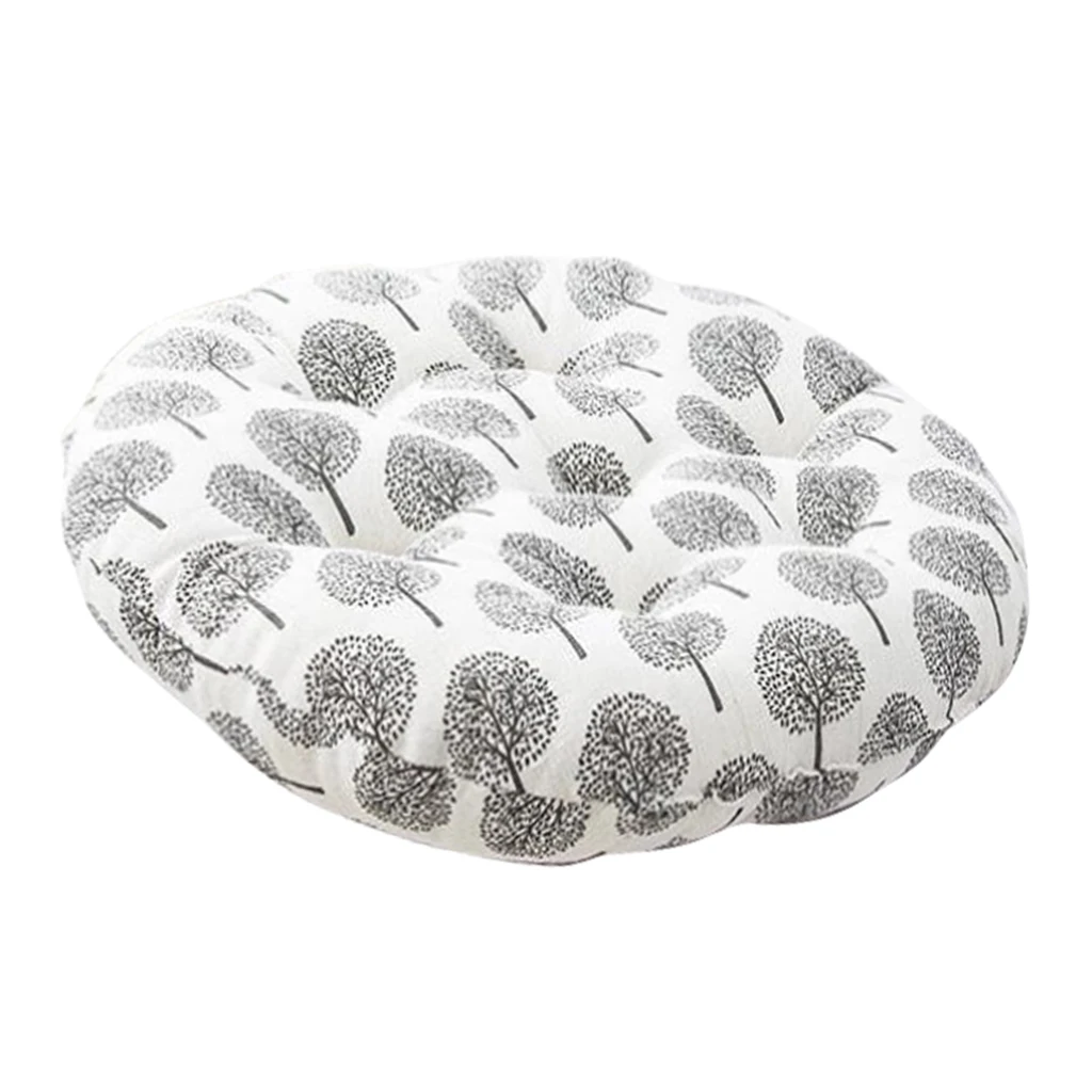 Wicker Seat Cushion Floor Pillow Cushion Rocking Chair Cushions Trees-Milky Outdoor Wicker Chair Seat Cushion Boosted