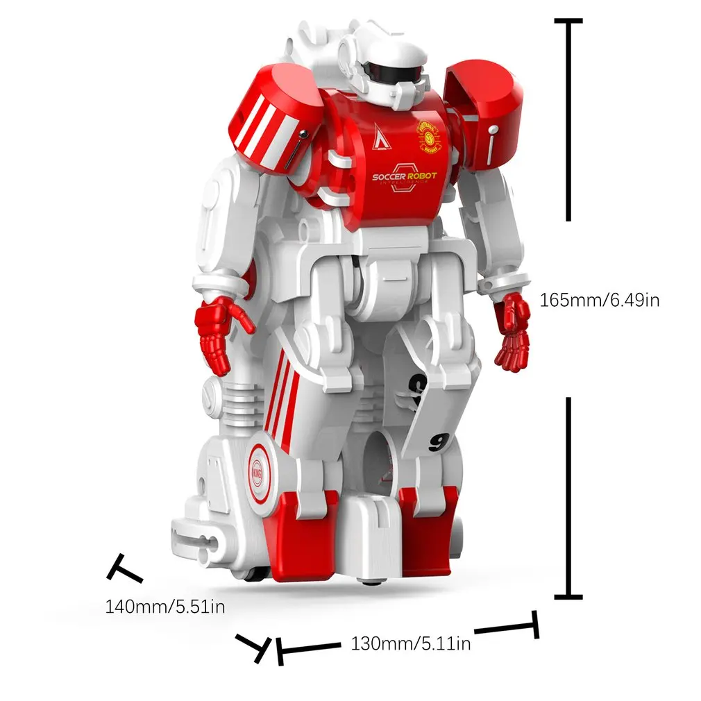 Робот-футболист Смарт RC роботы мультфильм дистанционное управление игрушки Электрический футбольный Робот Игрушки для помещений для детей рождественские подарки