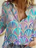 Women's shirts, casual long-sleeved blouses, plus size blouses ► Photo 1/6