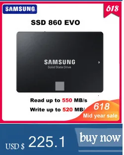 SAMSUNG SSD 860 EVO 250 ГБ 500 Внутренний твердотельный жесткий диск HDD жесткий диск SATA3 2,5 дюймов ноутбука, настольного компьютера, ПК, MLC disco duro 1 ТБ