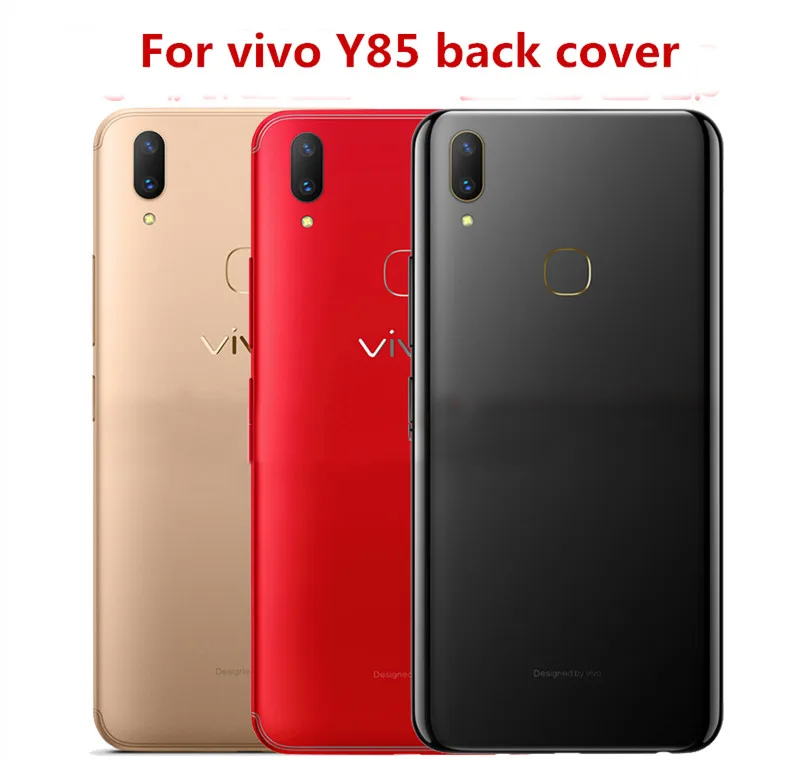 Со сканером отпечатков пальцев для Vivo Y85 vivo z1 задняя крышка с объективом камеры
