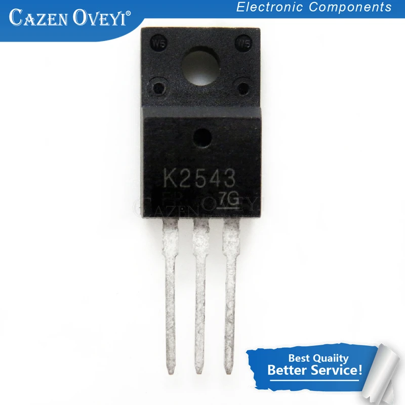 5Pcs/Lot 2Sk2543 K2543 To-220F 500V 8A New Original In Stock