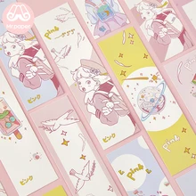 Mr paper 30 шт./кор. розовый Go Kawaii Мультфильм микро Лето закладки для новизны книга для чтения создатель страницы бумаги presents подарки