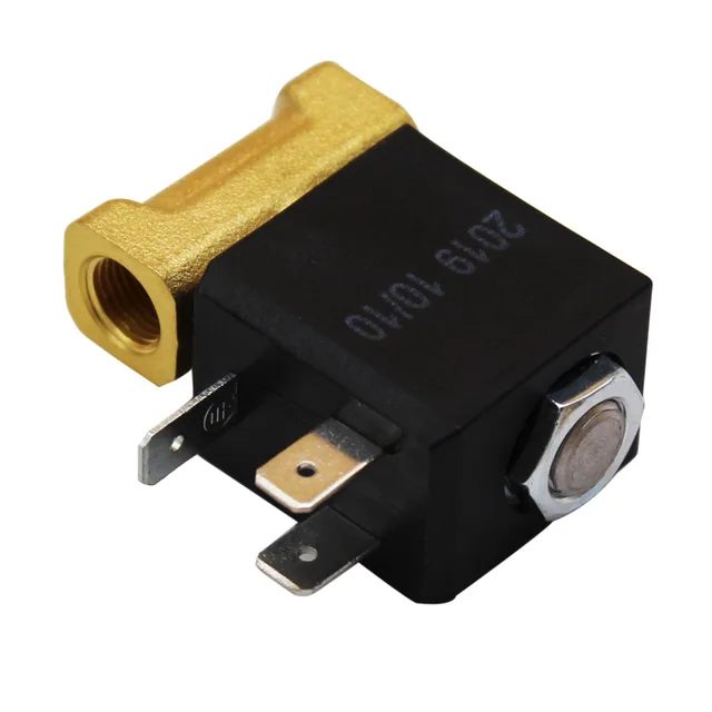 어스 스타 프로판 가스 AC220V 안전 솔레노이드 밸브: 압축 피팅이 있는 정밀 제어