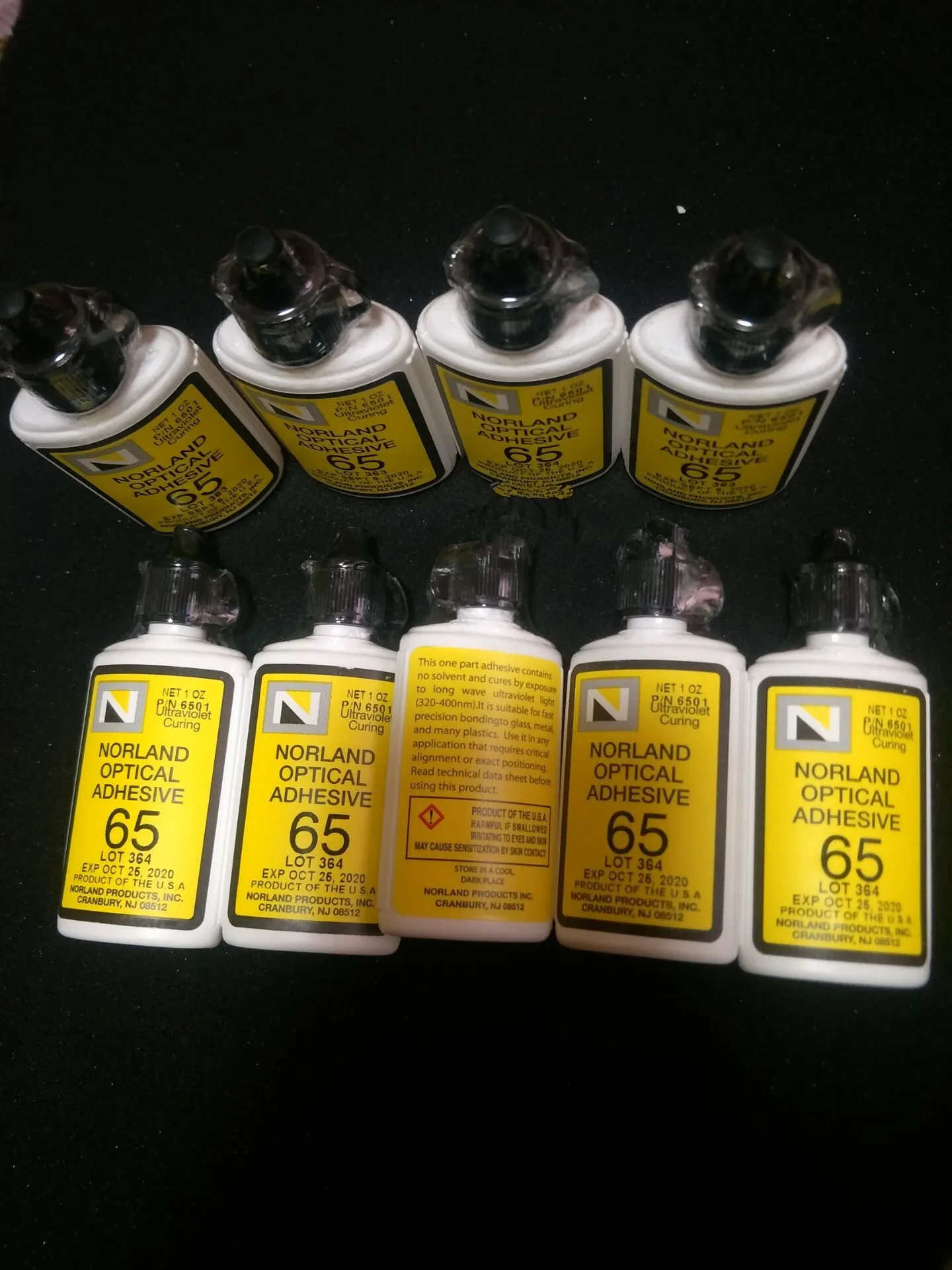 NORLAND NOA65 UV optical curing glue ultraviolet curing glue noa65