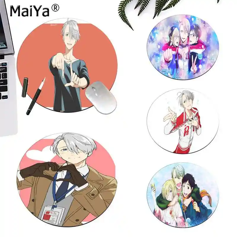 Maiya Custom Skin Yuri On Ice Anime Mousepads Gamer Gaming Mouse Pads Gaming Mousepad Rug For Pc Laptop Notebook Aliexpress