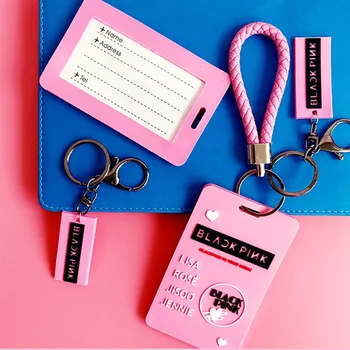 

KPOP Album Badge Business Bus Pass Card Set ID Card Holder Case Cover 1