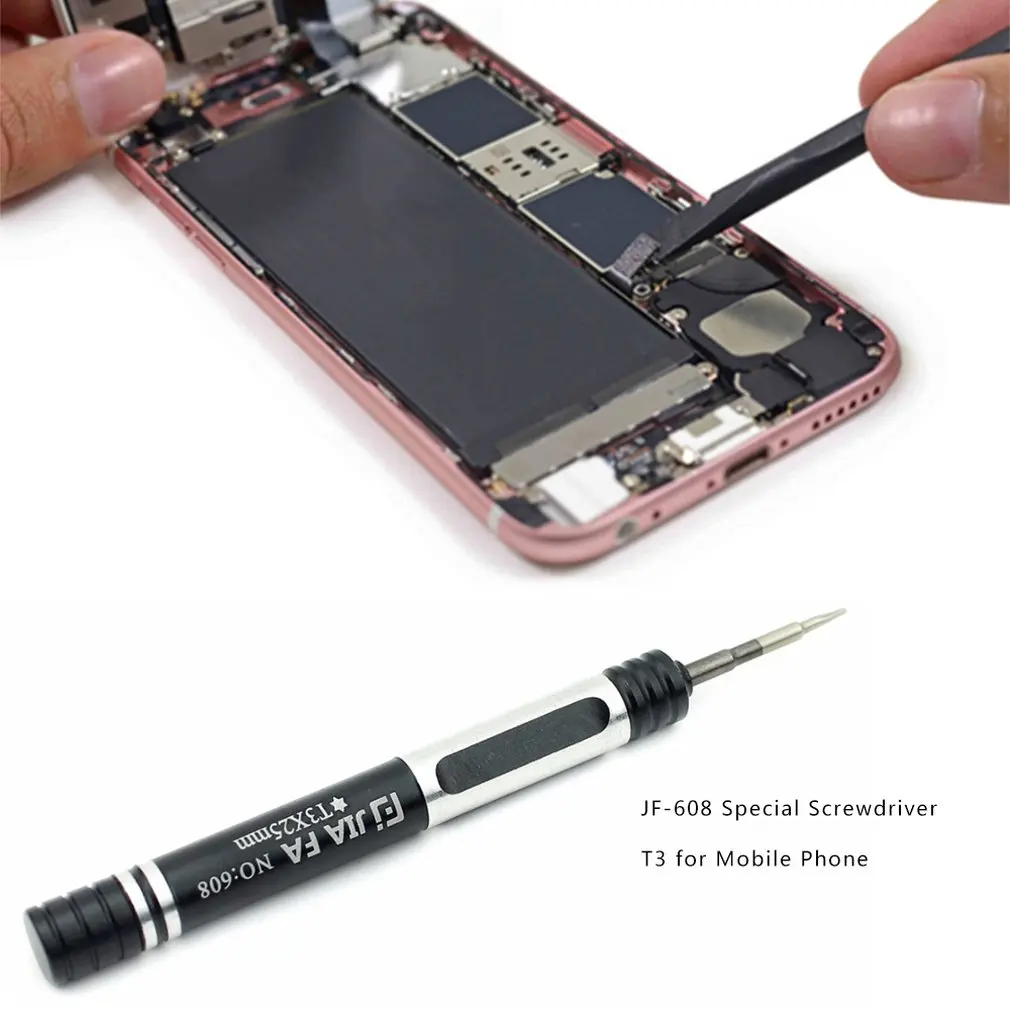 JF-608 2,5 Phiilips T2 T3 T4 T5 T6 отвертка для ремонта мобильных телефонов инструмент для ремонта открывания Прецизионная отвертка
