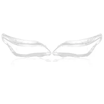 

Pair L&R Car Lights Headlight Lens Shade Head Light Lamp Cover Shell For BM W E60 E61 520i 520d 523i 525i 530xi 535d 540i 545i 5
