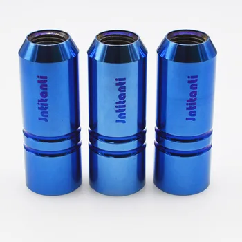 

M14*1.5*60 Blue high strength hex socket nut Gr5 titanium lug nut