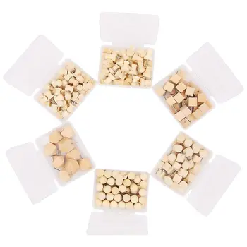

Wood Push Pins,Combine Octagon I-Shape Round Square Cylinder Straw Hat Shape Wooden Thumb Tacks Decorative For Cork Boards Map P