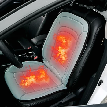 

Electric Heated Automobiles Seat Cover DC 12V Winter Supply Car Seat Cushion Pad Heater Warmer Universal Interior Accessories