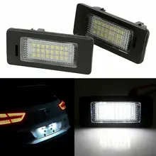 Aliexpress - 2x Led Car License Plate Light For BMW E39 M5 E70 E71 X5 X6 E60 E90 E92 E93 M3 Rear Lights Number Plate Lamp Direct Replacement