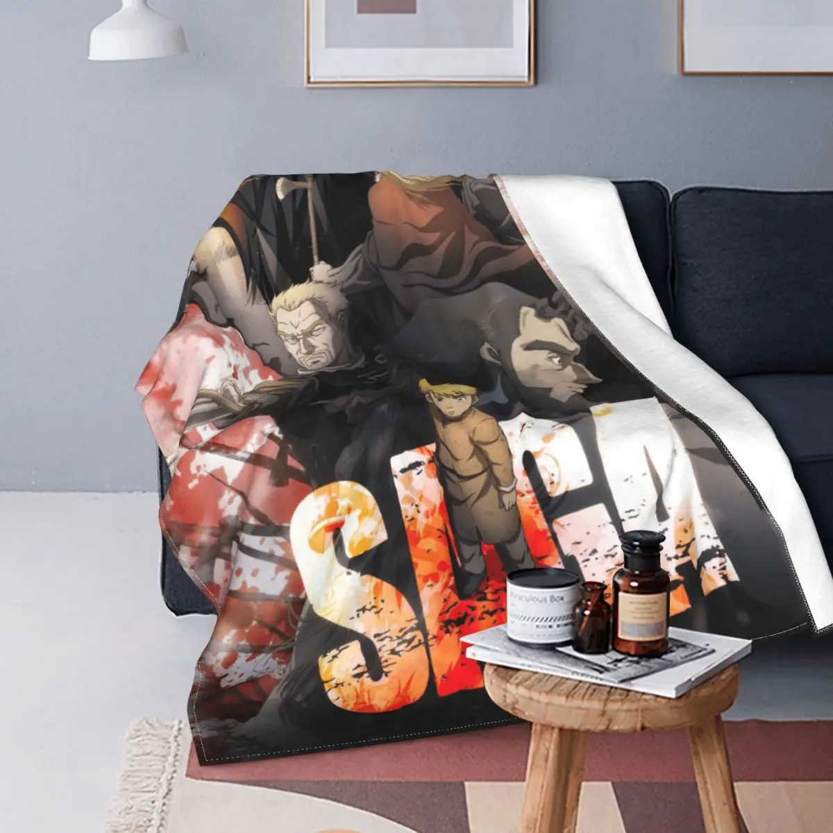 Classic Anime Vinland Saga Poster Blanket For Couch Cozy Soft Fleece Throw  Blankets _ - AliExpress Mobile