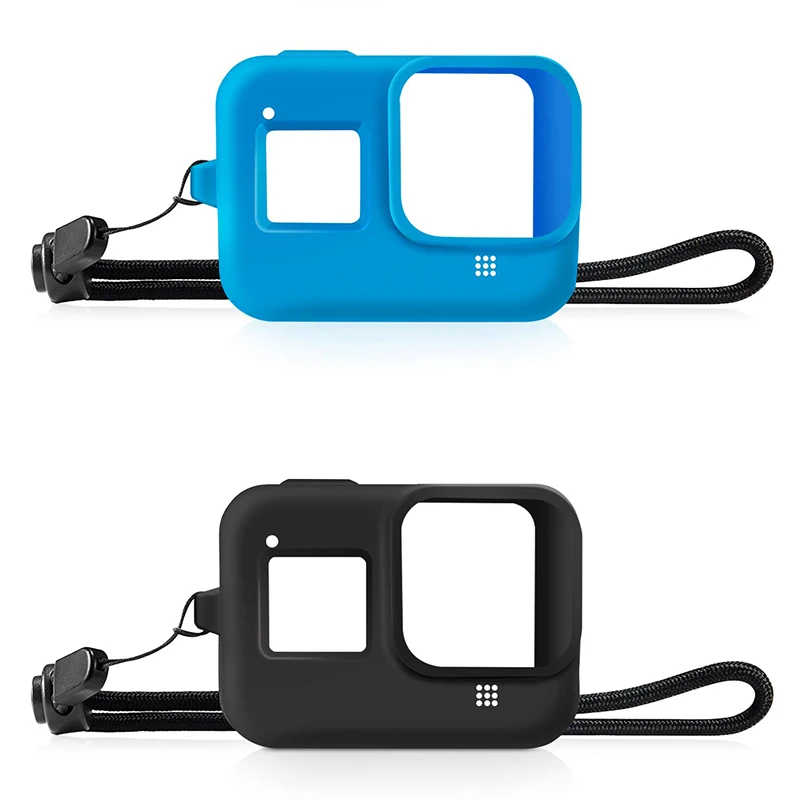 Мягкий силиконовый чехол для Go Pro Hero 8 защитный GoPro черный аксессуары экшн-камеры |