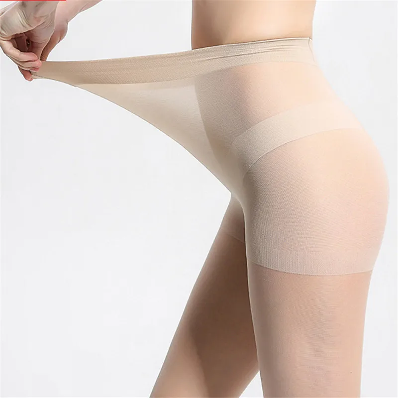 

Женские высокие эластичные колготки 5D, женские летние сексуальные дышащие колготки с высокой посадкой, облегающие чулки, защита от солнца