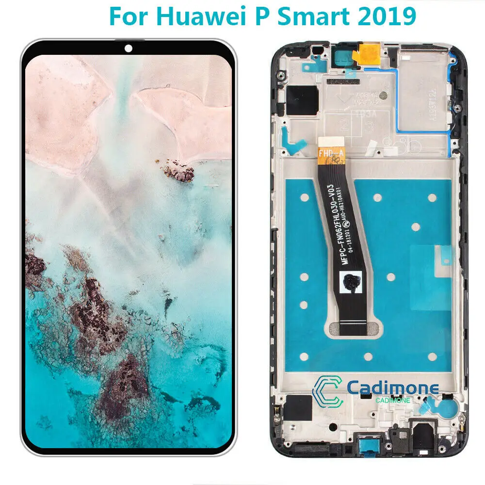 ЖК дисплей 5 65 ''для Huawei P Smart 2019 с сенсорным экраном и дигитайзером в сборе