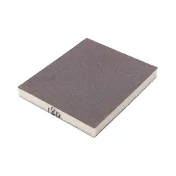 Двухсторонняя Полировочная губка наждачная бумага зернистость 100-220 абразивные инструменты шлифовальные диски