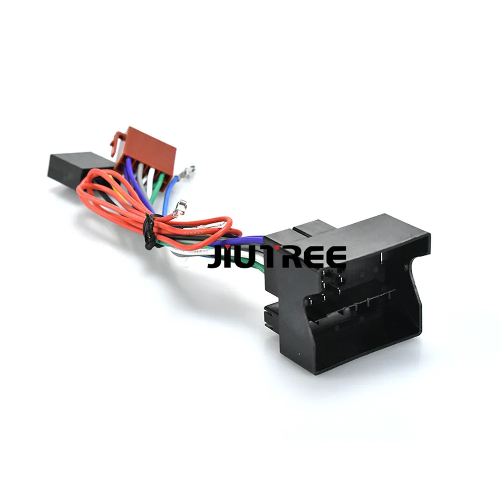 12-025 iso радио разъем для Volkswagen Golf/для Passat/для Touran/для Audi/для Skoda Seat Жгут Проводов Кабель-адаптер