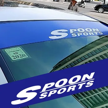 

GK5 JDM Spoon Sports Auto Front Windshied Sticker Decal