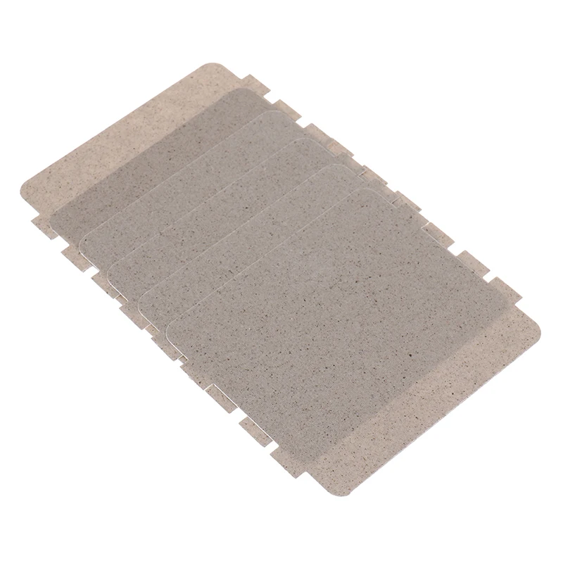 Mica Plates Sheets for Microwave Oven Replacement Part 11.8cm*10cm Universal Kitchen Accessories 5pcs