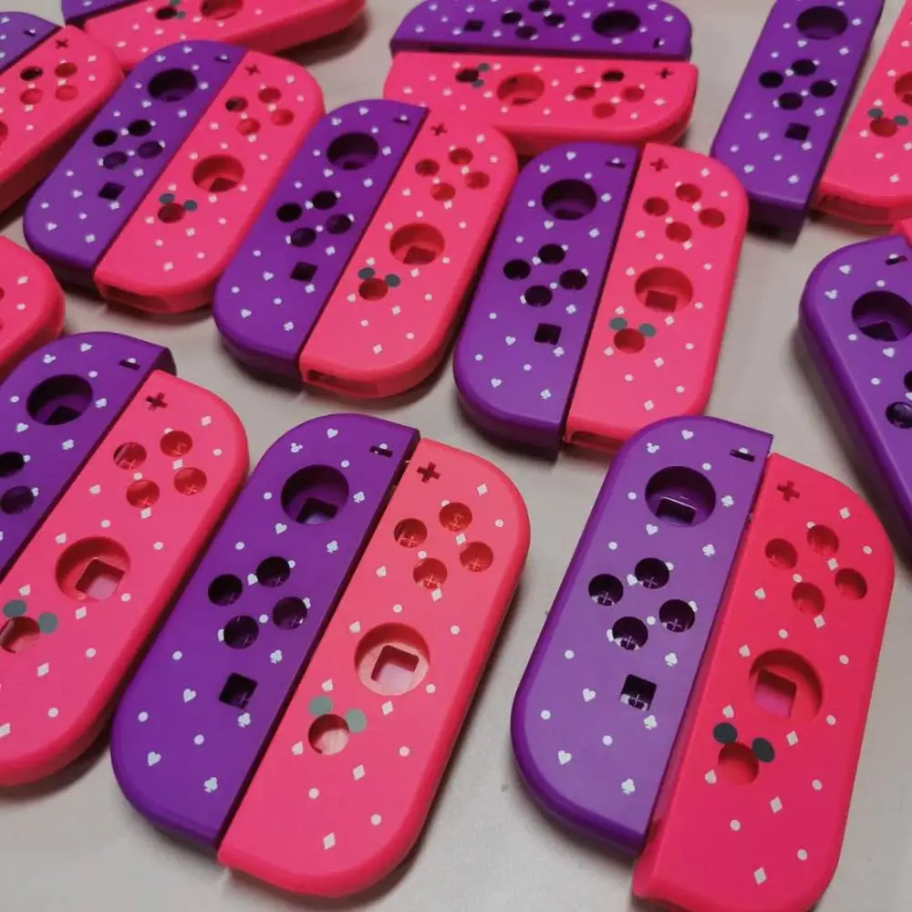 Оригинальный чехол-накладка для контроллера Nintendo Switch JoyCon прозрачный корпус