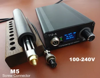 

AC100-240V 50/60Hz Leather Craft Electric Creasing Edging Machine Handle Soldering Iron Creaser Edger Tool Set- Sewing Stitching