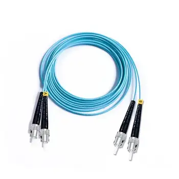

ST/UPC-ST/UPC Multi-Mode OM3 Fiber Cable Multimode Duplex Fiber Optical Jumper Patch Cord