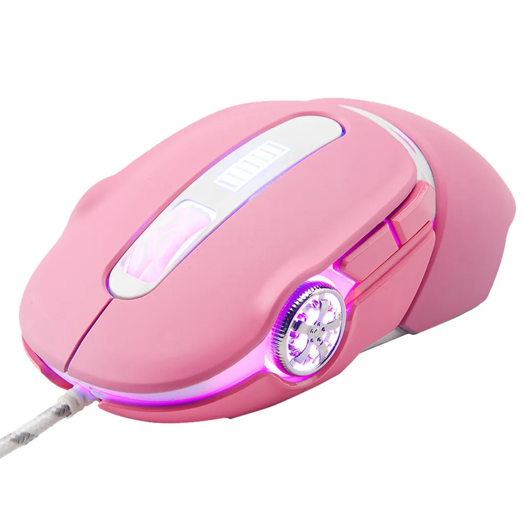 OMESHIN профессиональная Проводная игровая мышь 6 клавиш 2400 dpi светодиодный оптический USB компьютерная мышь игровая мышь v1 игровая мышь для PC9