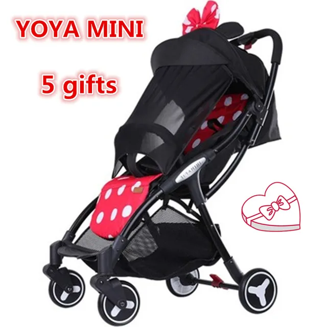 $US $142.84  Yoya Mini Baby Stroller Lightweight High Landscape Quick Fold Magnalium Frame Large Seat Colorful I