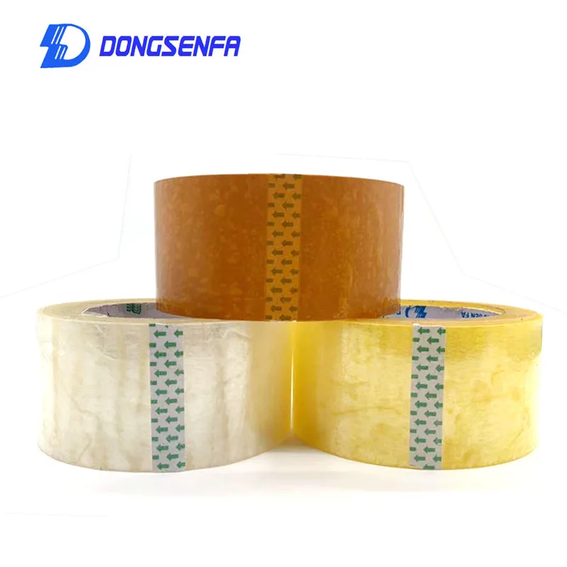 DONGSENFA 1 рулон 100 ярдов из БОПП упаковочный клейкий скотч упаковочная упаковка картонные уплотнительные ленты толщина 0,05 мм