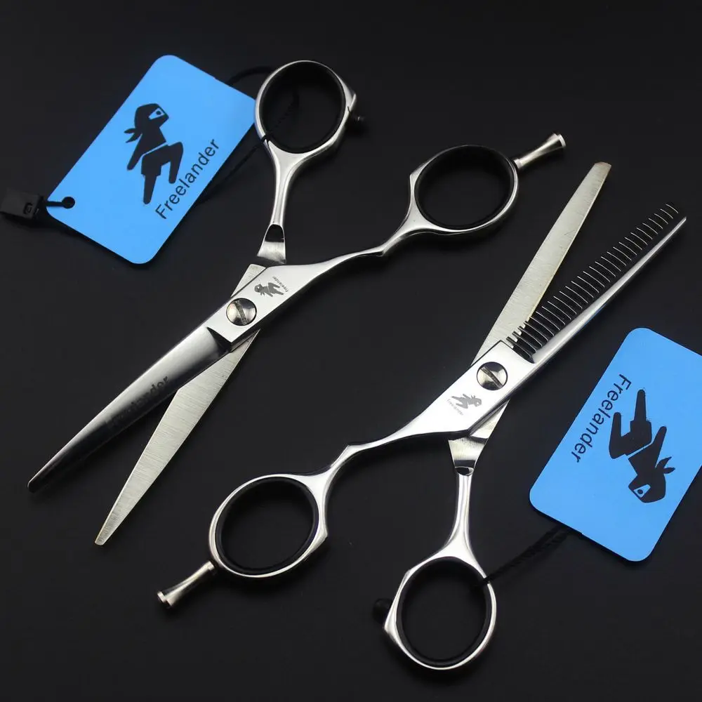 

Left Hand 5.5 INCH Stainless Barber Makas Straight Scissors Thinning Shears Hairdressing Scissors Salon Hair Scissors