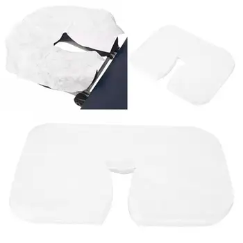 

100pcs Disposable Beauty Salon SPA Headrest Pillow Cover Face Massage Cushion Cover Makeup Remover Wipes Pillow Cover