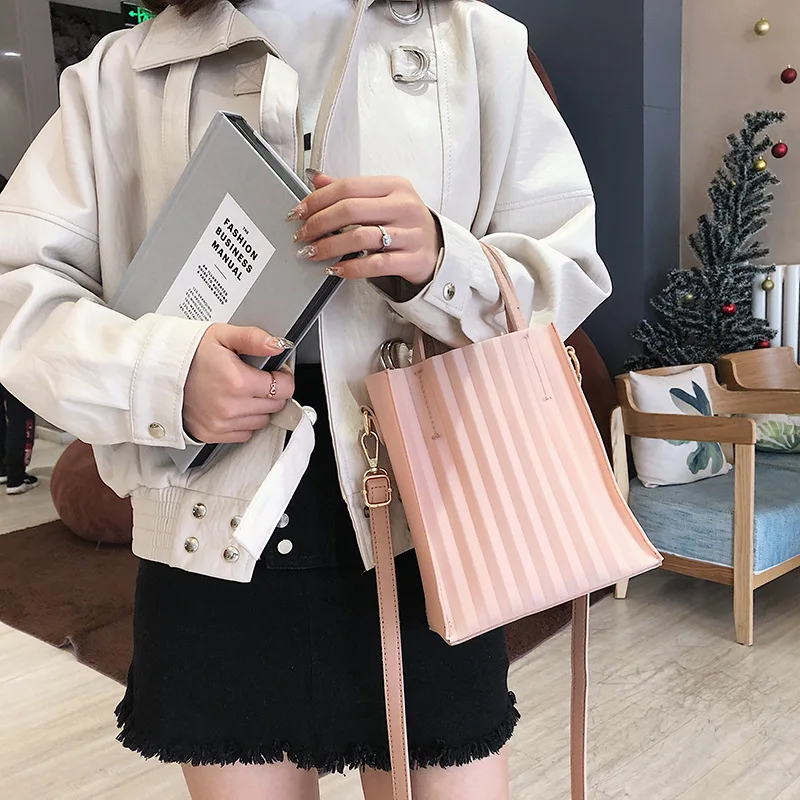 

INS Super Fire Jelly Bag Women's 2019 Spring And Summer New Style Fashion Korean-style Fashion Handbag Versatile Crossbody Bag
