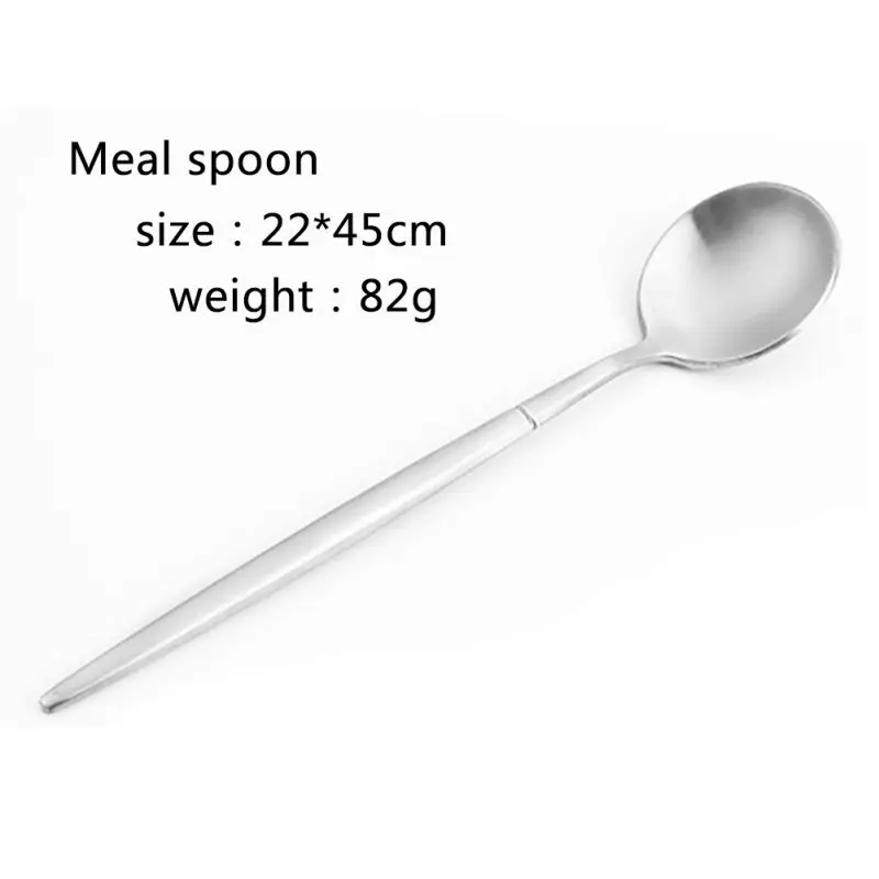Brief 4pcs/set European Dinner Western Steel Cutlery Supplies Knife Kitchen Dinnerware 304 Set Food Stainless