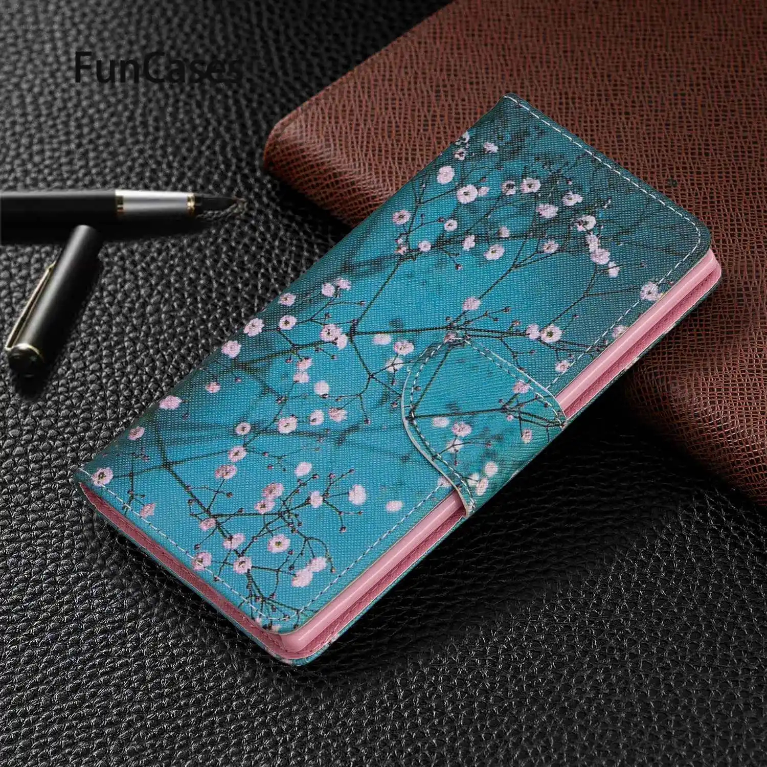 Чехол для телефона из искусственной кожи samsung M10 Galaxy cellular A10 Note 10 M30 M20 9 Pro Smart чехол