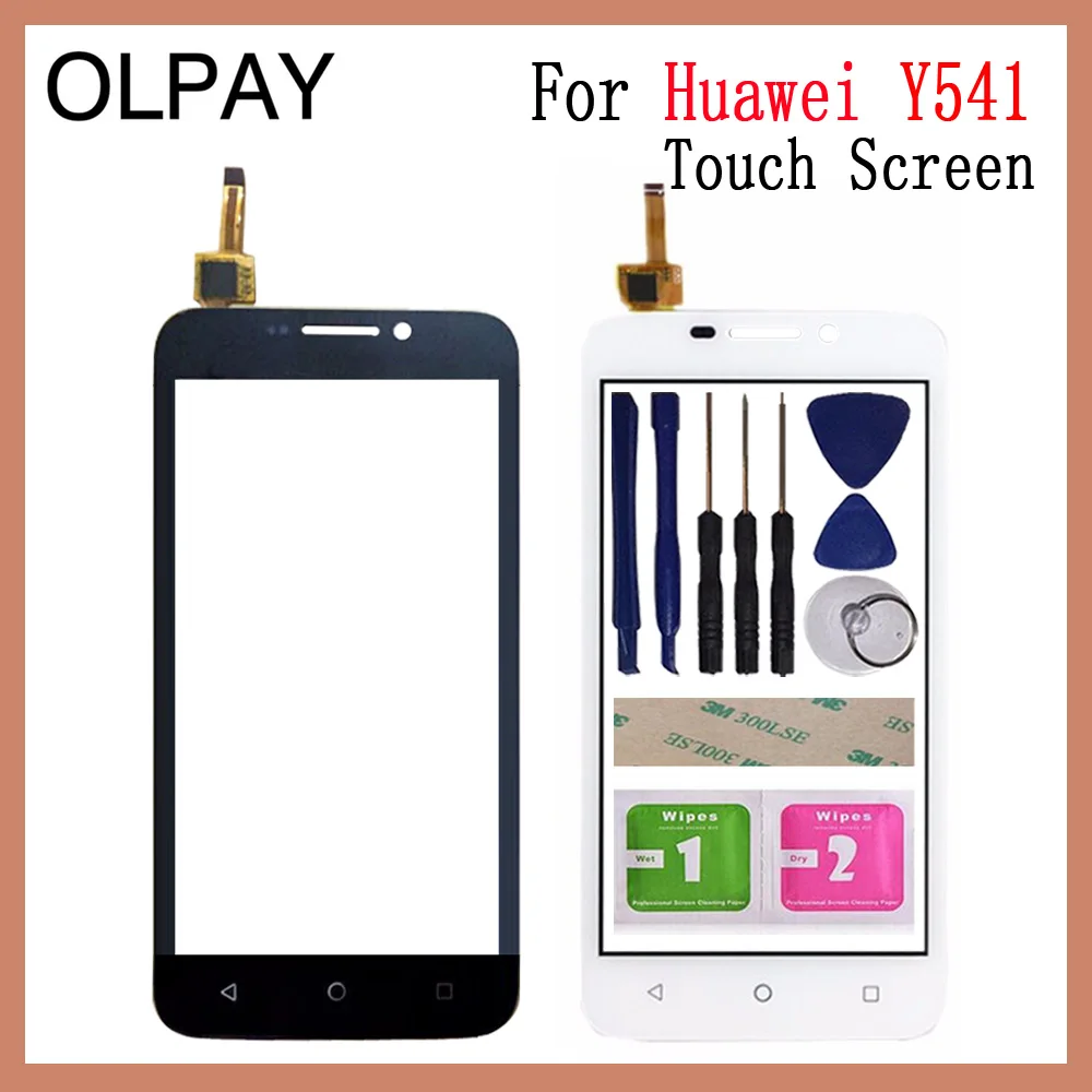 Mobile Phone Touch Panel 4.5'' inch For Huawei Y541 Y5 Y5c Y541-U02 Touch Screen Digitizer Panel Fornt Glass Sensor Repair Parts