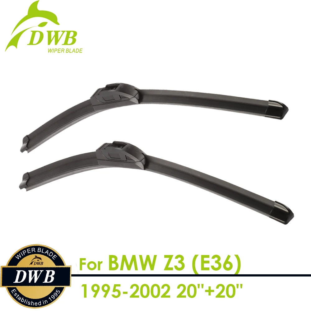 Tergicristallo Lame Per Bmw Z3 (E36) 1995-2002 20 "+ 20", 2Pcs Il Trasporto Libero, Buon Parabrezza Tergicristalli