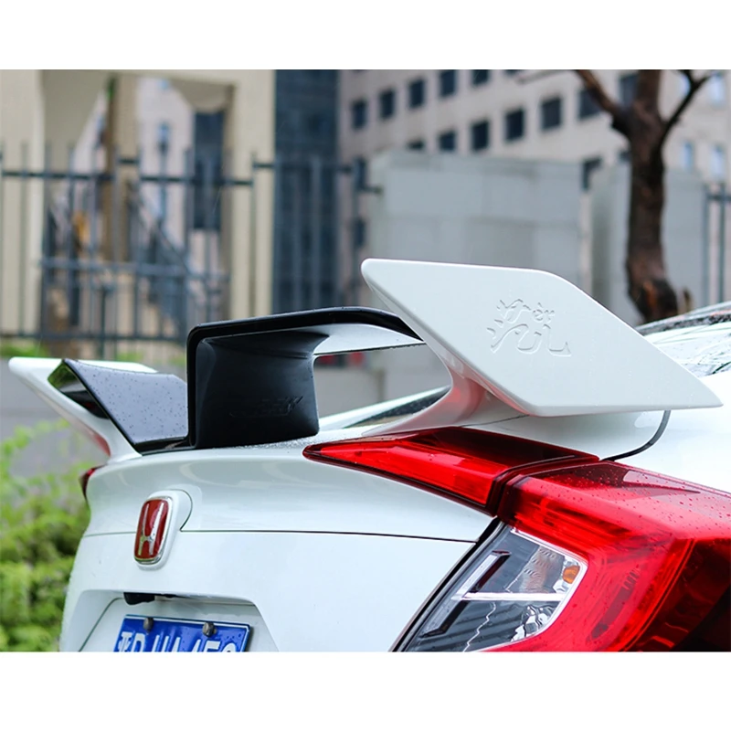 Для Honda Civic спойлер Высокое качество ABS Материал заднее крыло праймер цвет задний спойлер для Honda Civic спойлер