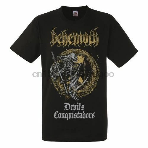 BEHEMOTH DEATH METAL BAND черная новая футболка рок-группа | Мужская одежда