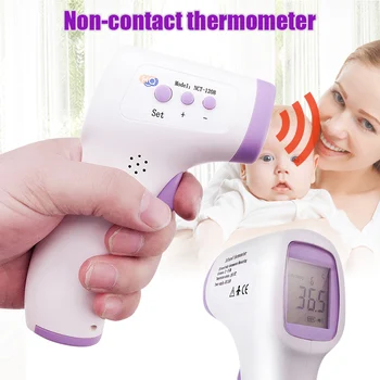 

Non Contact Digital Infrared Forehead Thermometer Body Temperature Meter Measuring Handheld @LS